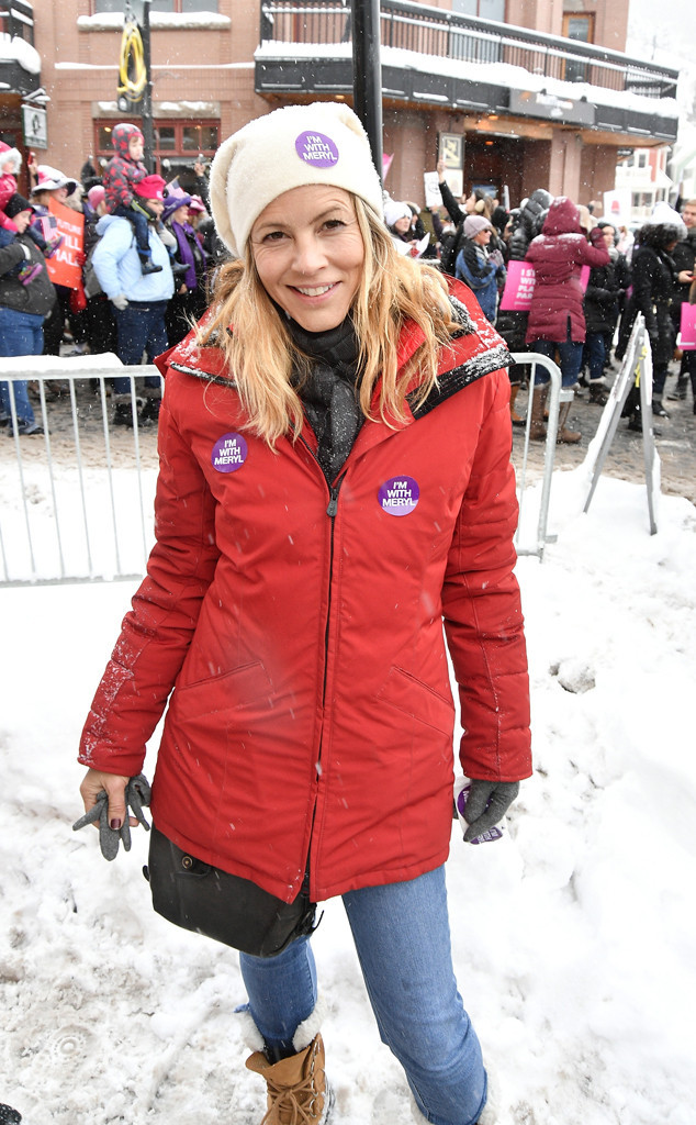 Womens March, Maria Bello Womens March, Maria Bello